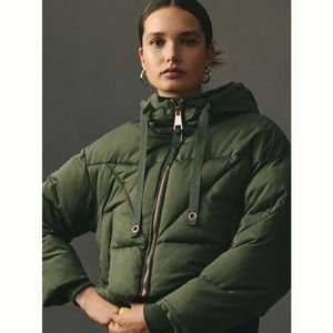 Aves Les Filles Anthropologie Puffer jacket